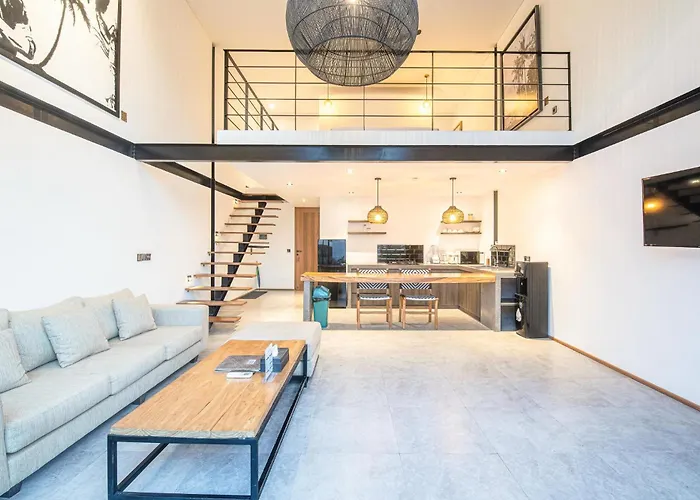 ホテル Expansive Loft 200m From チャングー